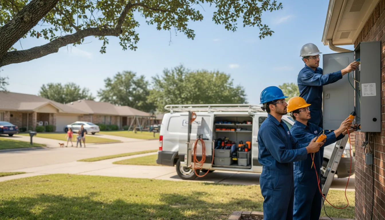 Certified electrician providing emergency electrical services in Upton, KY